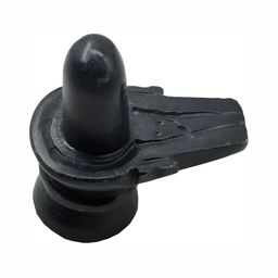 Navyaksh Black Marble Stone Shivlinga Showpiece-image-80