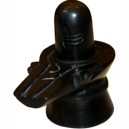 Navyaksh Black shivlingam Marble Decorative Showpiece-11