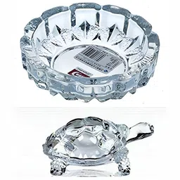 Navyaksh Transparent Tortoise For Good Luck Showpiece-image-90