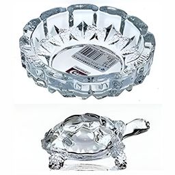 Navyaksh Transparent Feng Shui Crystal Turtle Tortoise Showpiece-12