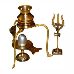Navyaksh Copper Toned Religious Brass Showpiece-49