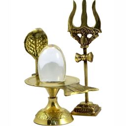 Navyaksh Gold Toned Religious Brass Showpiece-picture-20