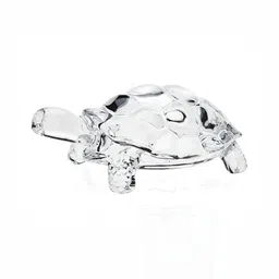 Navyaksh Transparent Turtle Crystal Showpiece-image-31