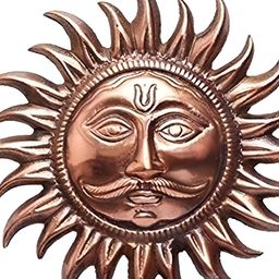 Navyaksh Copper Toned Brass Small Showpiece-image-97