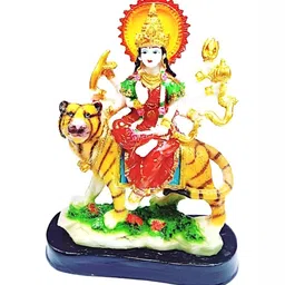krishnagallery1 Gold Toned & White Marble Religious Showpiece-image-44