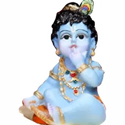 krishnagallery1 Blue Religious Idol Showpiece-image-18