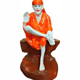 krishnagallery1 Orange & Brown Small Religious Showpiece-image-41