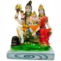 krishnagallery1 White & Gold Toned Religious Marble Showpiece-image-61