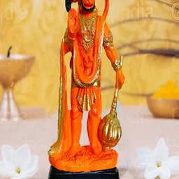 krishnagallery1 Orange & Gold Toned Religious Idol Showpiece-18