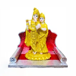 krishnagallery1 Yellow & Red Idol Religious Showpiece-image-34