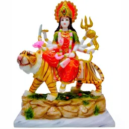 krishnagallery1 Red & White Marble Religious Showpiece-image-61