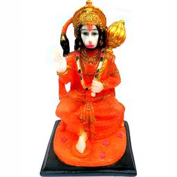 krishnagallery1 Orange Hanuman Showpiece-image-55