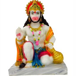 krishnagallery1 White & Orange Idol Showpiece-image-16