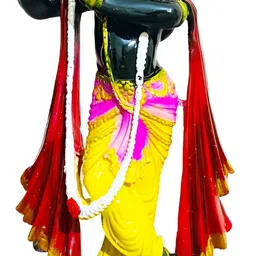 krishnagallery1 Black & Yellow Marble Religious Idol Showpiece-image-63