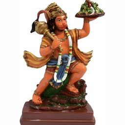 krishnagallery1 Orange Marble Showpiece-image-8