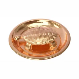 Navyaksh Copper-Toned Copper Kachua Plate Showpiece-image-81