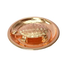 Navyaksh Copper Toned Birds And Animals Metal Showpiece With Plate-image-3