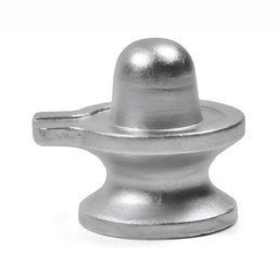 Navyaksh Silver Toned Shivaling Religious Idol Showpiece-image-59