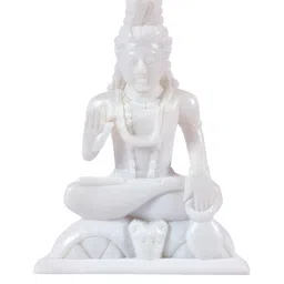Avinash Handicrafts White Religious Idol Showpiece-image-90
