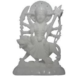 Avinash Handicrafts White Religious Idol Showpiece-image-60