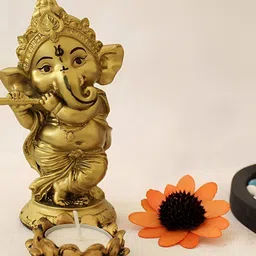 krishnagallery1 Brown Religious Idol Showpiece-image-51
