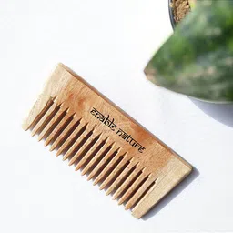 Enable Nature Neem Wood Detangle Comb-Small Size-24
