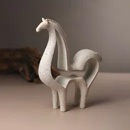 HABERE INDIA White Figurine Showpiece-image-41