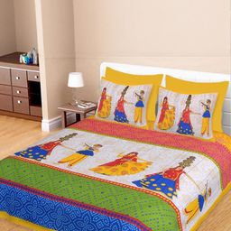 E Elma Unisex Yellow Bedsheets-image-97