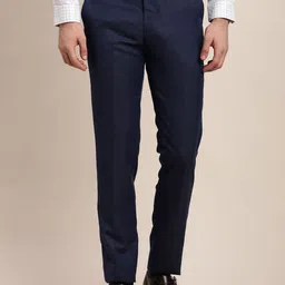 Turtle Men Tailored Slim Fit Formal Trousers-image-42