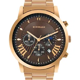 GIORDANO Men Dial & Stainless Steel Bracelet Style Straps Analogue Watch GZ-50056-44A-image-35