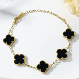 Designs & You Gold-Plated Link Bracelet-12