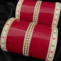 Mehpriye Alloy Gold-Plated Bangles-2