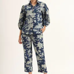 KALINI Printed Tunic With Trouser Co-Ords-picture-9