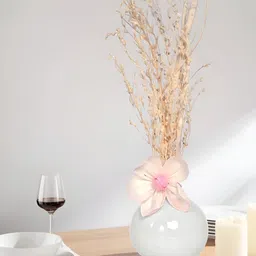 Cortina White Ceramic FlowerVase-image-58
