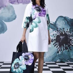 GENES - Lecoanet Hemant Women Three-Quarter Dress-image-25