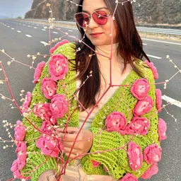 Sugercandy Women Woollen Sweater Vest-image-8