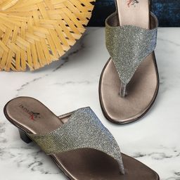 TWINSSHOE Women Embellished Peep Toes Wedge Heels-52