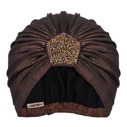 HAIR DRAMA COMPANY Women Embellished Hair Accessory Set Metallic Turban-46