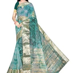 Pemal Designer Tie and Dye Printed Zari Saree-picture-22