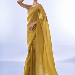Kalista Organza Saree With Blouse Piece-picture-35