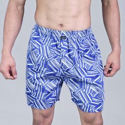 Keepfit Geometric Printed Cotton Breathable Boxers-image-17