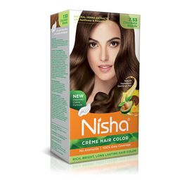 Nisha Unisex Gold Creme Hair Color 150gm each- Chocolate Blonde-image-36