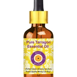 Deve Herbes Pure Tarragon Essential Oil with Glass Dropper Natural Therapeutic Grade- 10ml-image-69