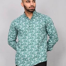 CLOTHRACK Men Polyester Straight Kurtas-image-18