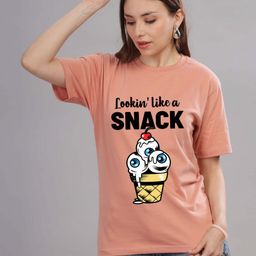 FALTU.CO Women Printed Drop-Shoulder Sleeves Pure Cotton T-shirt-image-97
