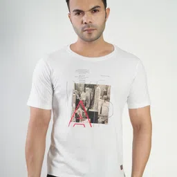 John Peters Men Printed Bio Finish T-shirt-picture-39