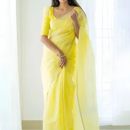 VASTRAHUT Solid Zari Banarasi Saree-picture-35