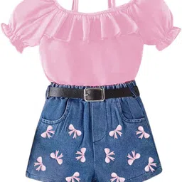 StyleCast x Revolte Girls Top with Shorts-image-25
