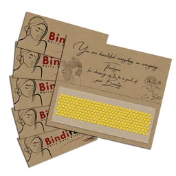 Comet Busters Bindiful Set Of 5 Traditional Round Velvet Bindi-10