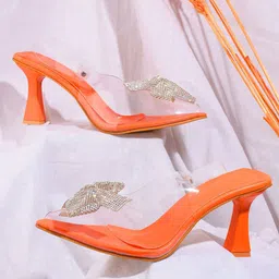 Froh Feet Kitten Peep Toes with Bows-12